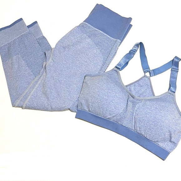 Yoga 9 Pants - Yoga 9 Attract Power 2-piece leggings and sports bra set